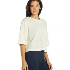 Varley Bexley T-Shirt Egret 10 Varley Bexley T-Shirt Egret