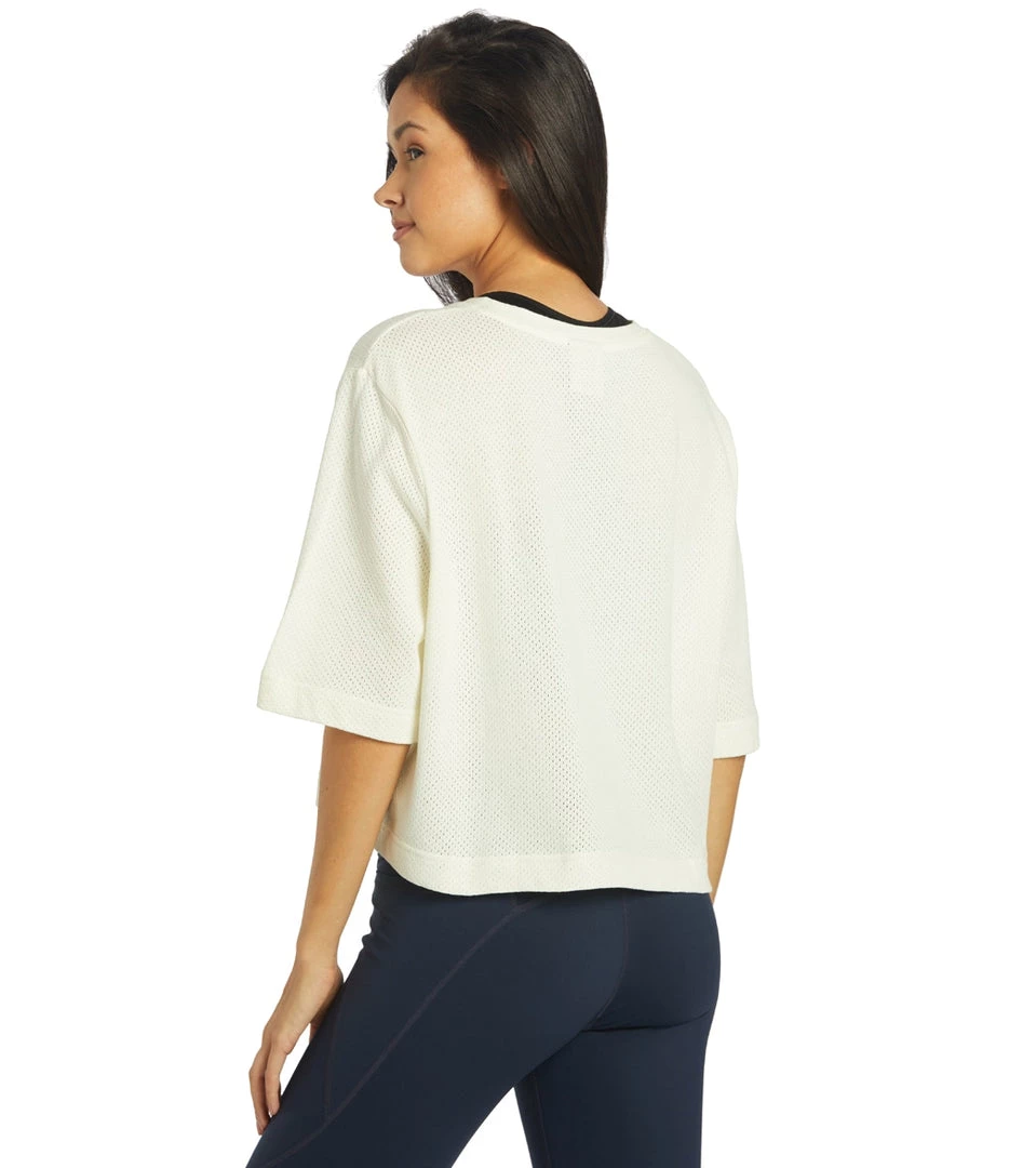 Varley Bexley T-Shirt Egret 5 Varley Bexley T-Shirt Egret