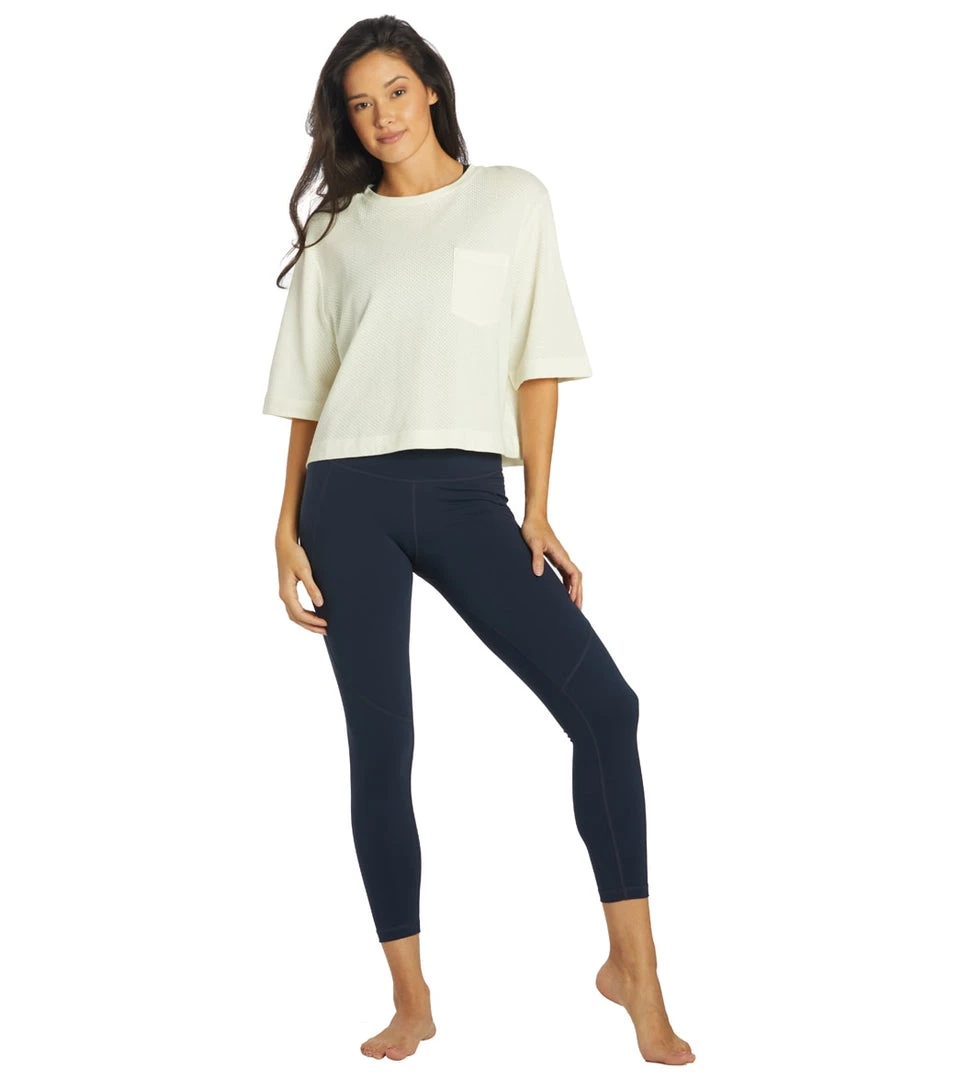 Varley Bexley T-Shirt Egret 6 Varley Bexley T-Shirt Egret