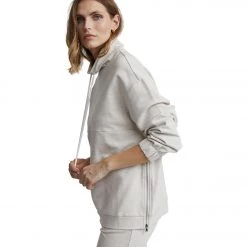 Varley Warwick Sweatshirt Ivory Marl NEW ARRIVALS