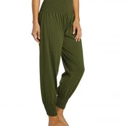 Yak & Yeti Indian Harem Joggers Green NEW ARRIVALS