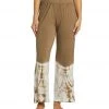 Yak & Yeti Tie Dye Boho Style Pants Green