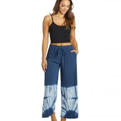 NEW ARRIVALS Yak & Yeti Bohemian Tie Dye Split Pants Navy 12 NEW ARRIVALS Yak & Yeti Bohemian Tie Dye Split Pants Navy