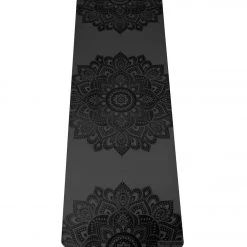 NEW ARRIVALS Yoga Design Lab Infinity Yoga Mat 5mm Mandala Charcoal