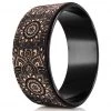 NEW ARRIVALS Yoga Design Lab Yoga Wheel Cork Mandala Black Mandala Black