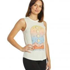 Spiritual Gangster Wild Muscle Tank Stone NEW ARRIVALS