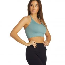 NEW ARRIVALS Spiritual Gangster Icon T-Back Sports Bra Lake Como