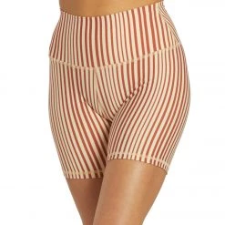 NEW ARRIVALS Spiritual Gangster SG Intent High Waisted Biker Short Amore Stripe Print 13 NEW ARRIVALS Spiritual Gangster SG Intent High Waisted Biker Short Amore Stripe Print