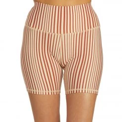 NEW ARRIVALS Spiritual Gangster SG Intent High Waisted Biker Short Amore Stripe Print 15 NEW ARRIVALS Spiritual Gangster SG Intent High Waisted Biker Short Amore Stripe Print