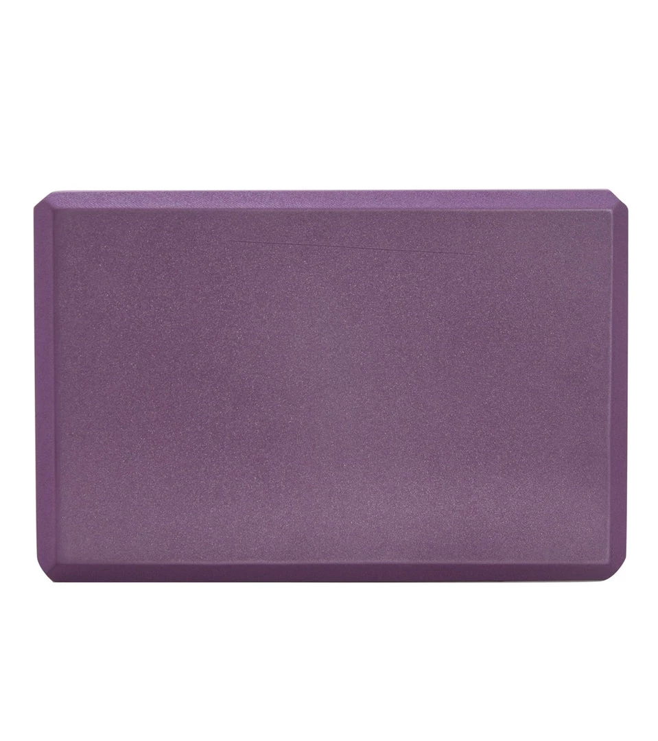 NEW ARRIVALS Halfmoon 3" Foam Yoga Block Plum 4 NEW ARRIVALS Halfmoon 3" Foam Yoga Block Plum