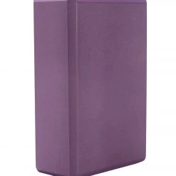 NEW ARRIVALS Halfmoon 3" Foam Yoga Block Plum 10 NEW ARRIVALS Halfmoon 3