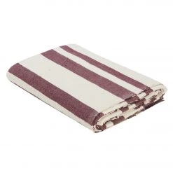 B Yoga The Practice Blanket Beetroot Stripe