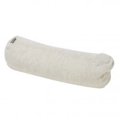 Halfmoon Linen Mini Cylindrical Bolster Natural Linen NEW ARRIVALS