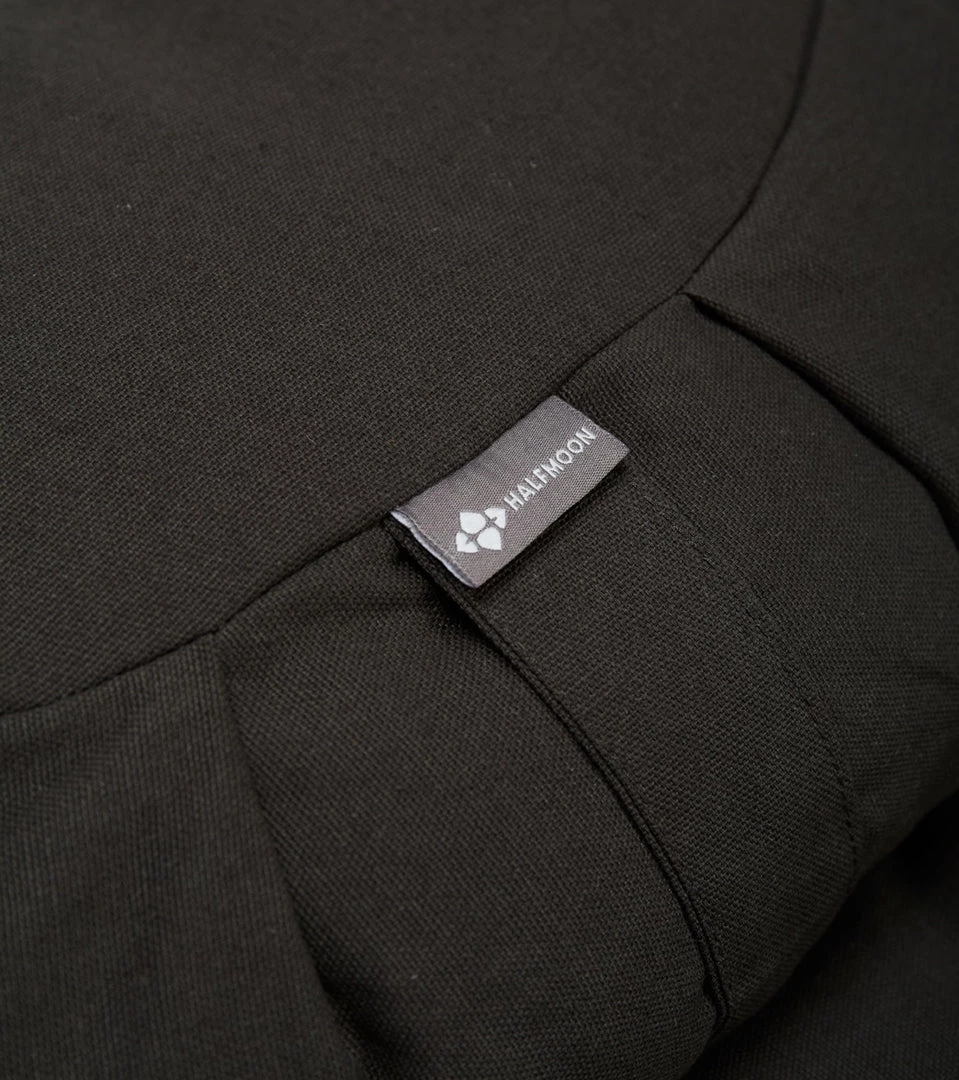 NEW ARRIVALS Halfmoon Crescent Meditation Cushion + Zabuton Charcoal 4 NEW ARRIVALS Halfmoon Crescent Meditation Cushion + Zabuton Charcoal