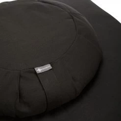 Halfmoon Round Meditation Cushion + Zabuton Charcoal NEW ARRIVALS