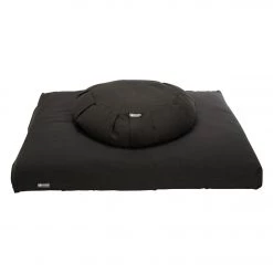 Halfmoon Round Meditation Cushion + Zabuton Charcoal NEW ARRIVALS 11 Halfmoon Round Meditation Cushion + Zabuton Charcoal NEW ARRIVALS
