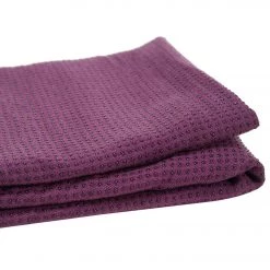 Halfmoon Gripster Mat Towel Plum