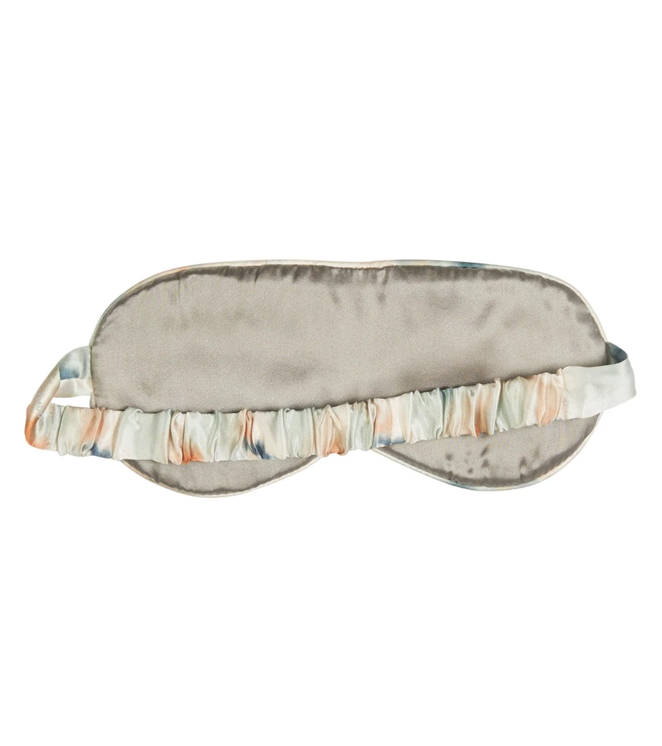 Halfmoon Limited Edition Silk Sleep Mask Ink Wash/Fossil Grey 4 Halfmoon Limited Edition Silk Sleep Mask Ink Wash/Fossil Grey