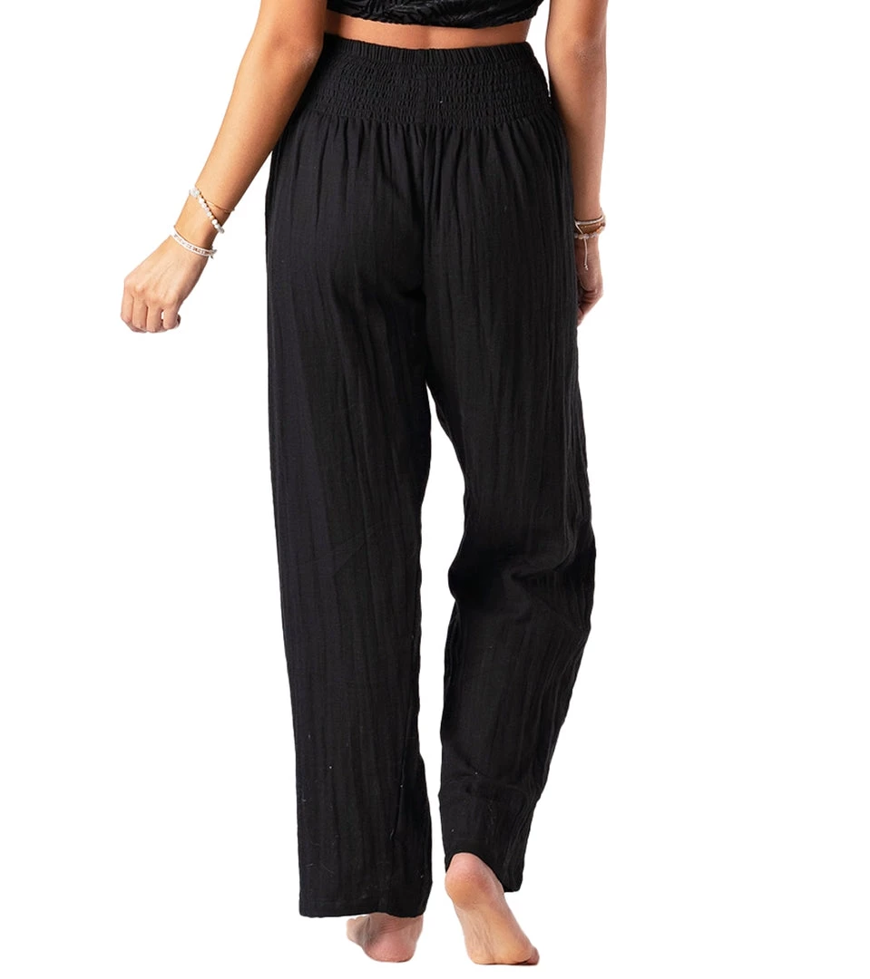 Lotus And Luna Solid Wide Leg Pant Black NEW ARRIVALS 5 Lotus And Luna Solid Wide Leg Pant Black NEW ARRIVALS