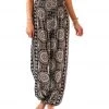 Lotus And Luna Mandala Harem Pants Black/Cream NEW ARRIVALS 1 Lotus And Luna Mandala Harem Pants Black/Cream NEW ARRIVALS