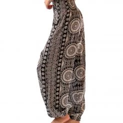 Lotus And Luna Mandala Harem Pants Black/Cream NEW ARRIVALS