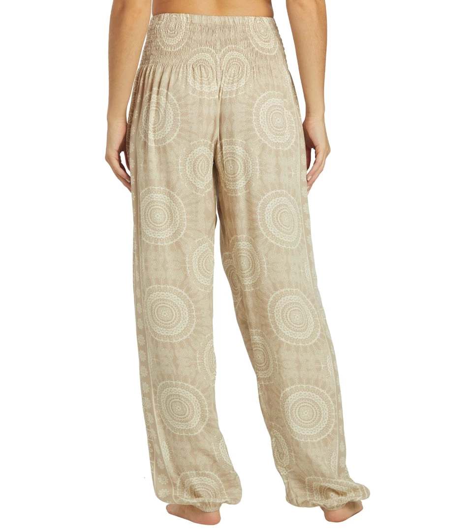 Lotus And Luna Mandala Harem Pants Simply Taupe 5 Lotus And Luna Mandala Harem Pants Simply Taupe