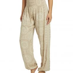 Lotus And Luna Mandala Harem Pants Simply Taupe 13 Lotus And Luna Mandala Harem Pants Simply Taupe