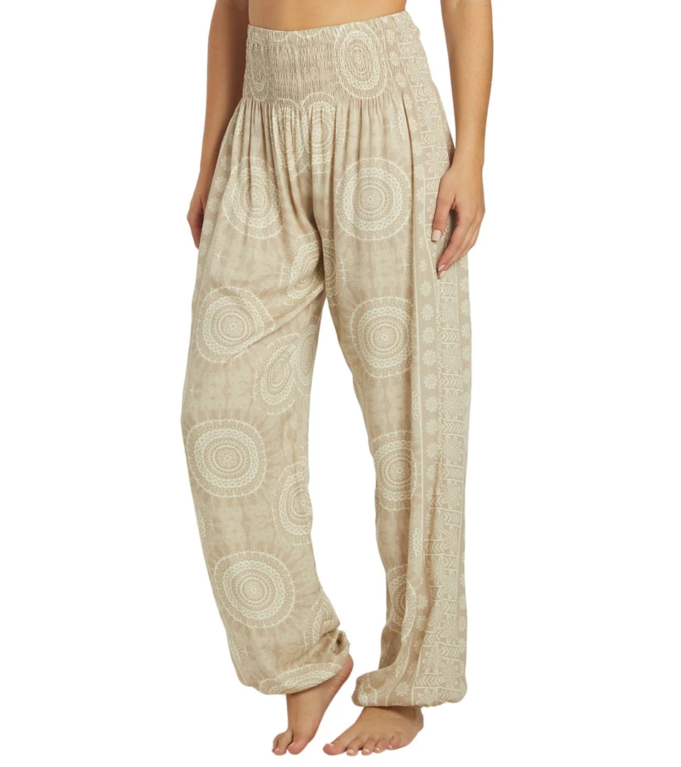 Lotus And Luna Mandala Harem Pants Simply Taupe 7 Lotus And Luna Mandala Harem Pants Simply Taupe