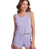 Onzie Side Tie Tank Amethyst Core Rib NEW ARRIVALS 1 Onzie Side Tie Tank Amethyst Core Rib NEW ARRIVALS