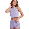 Onzie Sculpt Tank Amethyst Core Rib NEW ARRIVALS