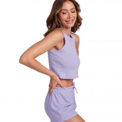 Onzie Sculpt Tank Amethyst Core Rib NEW ARRIVALS