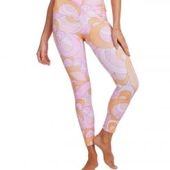 Onzie High Rise Rib 7/8 Legging Summer Groove