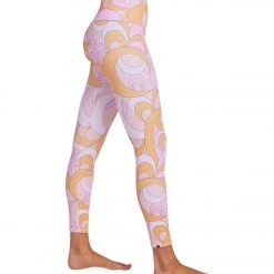 Onzie High Rise Rib 7/8 Legging Summer Groove 9 Onzie High Rise Rib 7/8 Legging Summer Groove