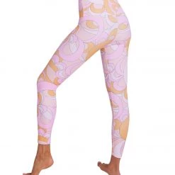 Onzie High Rise Rib 7/8 Legging Summer Groove 10 Onzie High Rise Rib 7/8 Legging Summer Groove