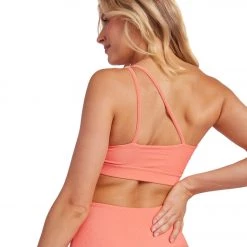 Onzie Sutra Bra Peach Punch Rib