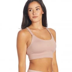 Zobha Lacey Sport Bra Deauville Mauve