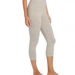 NEW ARRIVALS Zobha Easy Melange Capri Heather Grey