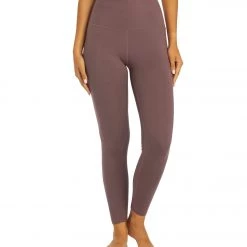NEW ARRIVALS Zobha Endurance Leggings Black Plum