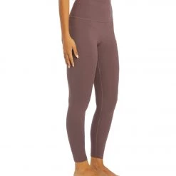NEW ARRIVALS Zobha Endurance Leggings Black Plum
