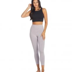 Zobha Melange 25" Ankle Heather Purple Ash 12 Zobha Melange 25