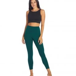 NEW ARRIVALS Zobha Kaylee Ankle Leggings Storm Teal
