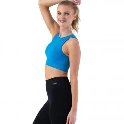 NUX One By One Seamless Yoga Crop Top Varsity CLOTHING