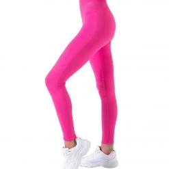 NUX One By One Seamless Yoga Leggings Bubble Gum