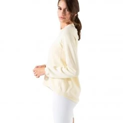 NEW ARRIVALS NUX Sleek Sweat Pullover Mellow Yellow