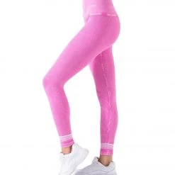 NUX Teammate Legging Mineral Wash Knockout Pink