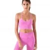 NEW ARRIVALS NUX One By One Bra Mineral Wash Knockout Pink