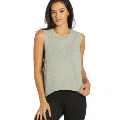 Free People Love Yoga Tank Heather Grey NEW ARRIVALS