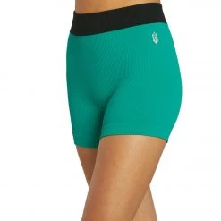 NEW ARRIVALS Free People Movement Seamless Shorts Green Teal