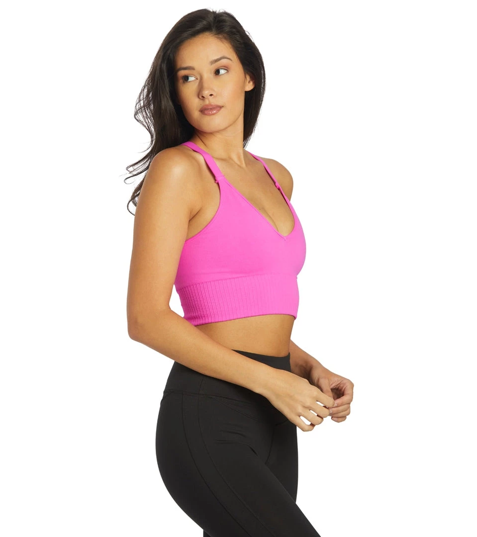 Free People Movement Good Karma Crop Yoga Top Living Magenta NEW ARRIVALS 4 Free People Movement Good Karma Crop Yoga Top Living Magenta NEW ARRIVALS