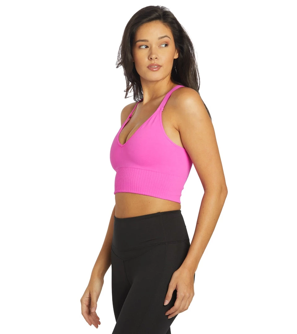 Free People Movement Good Karma Crop Yoga Top Living Magenta NEW ARRIVALS 7 Free People Movement Good Karma Crop Yoga Top Living Magenta NEW ARRIVALS
